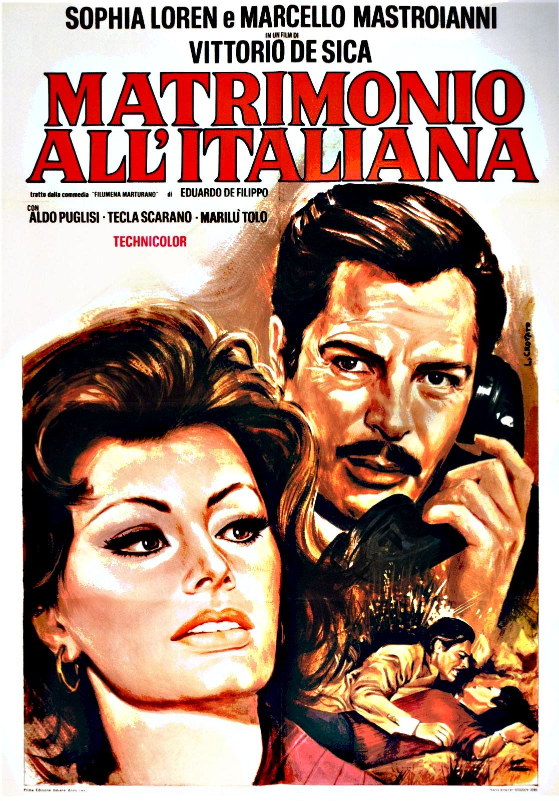 Affiche du film Matrimonio all’italiana